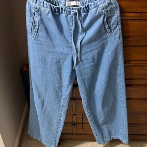 Zara women wide leg pants